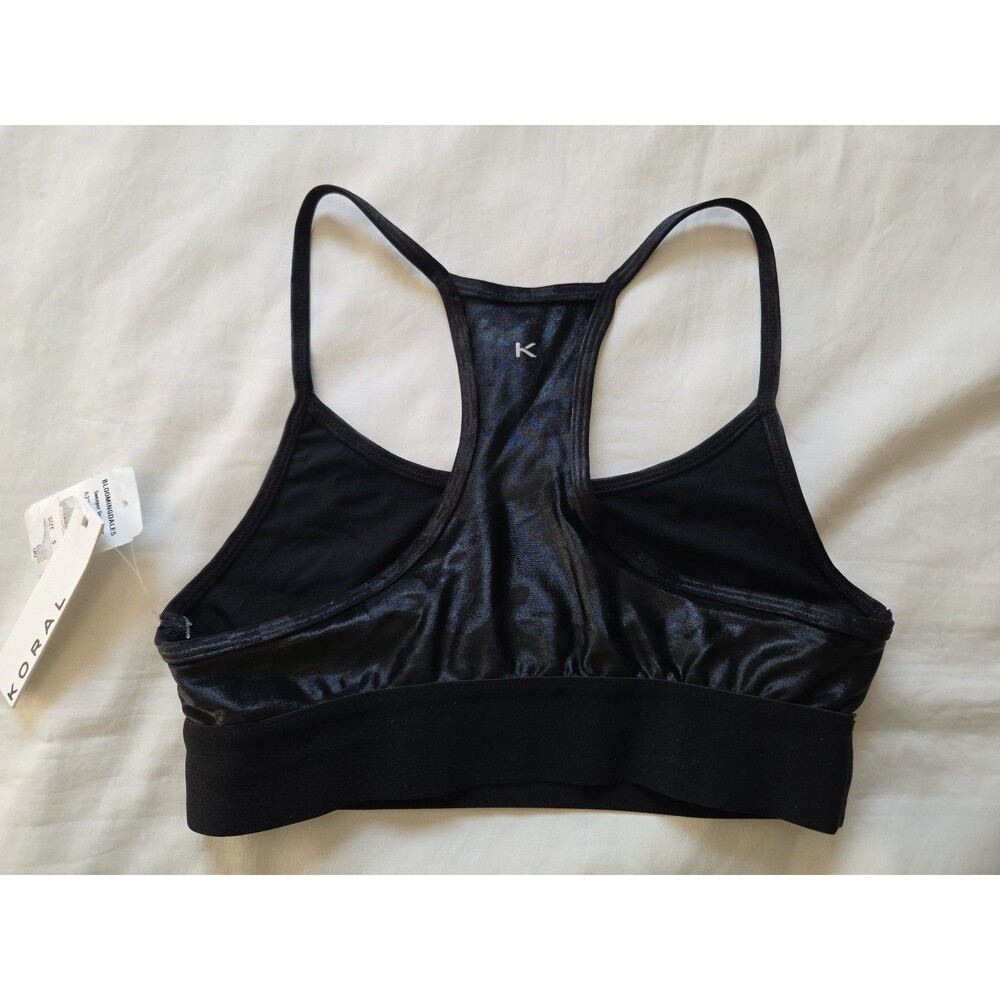 NWT Koral | Size Small | Sweeper Sports Bra in Black Camo - Picture 9 of 16